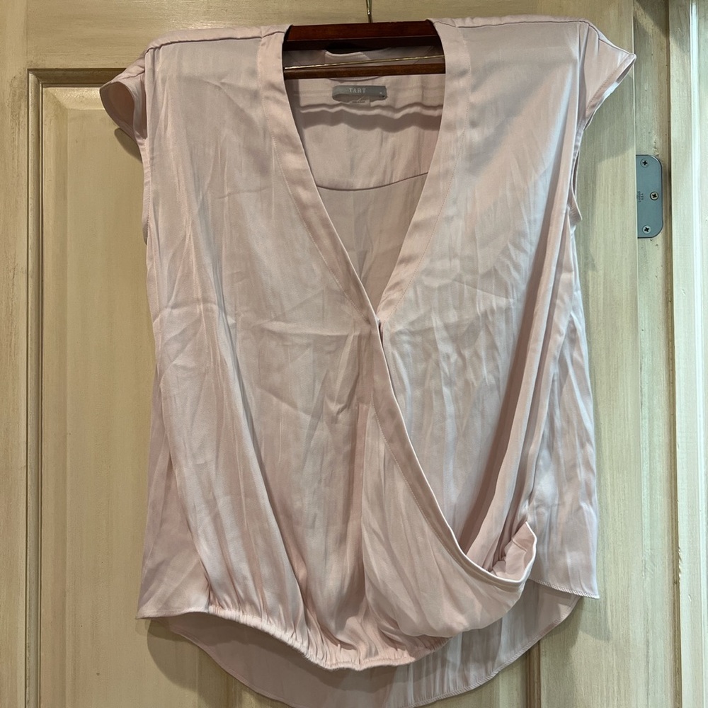 Blush pink TART blouse. Size medium!